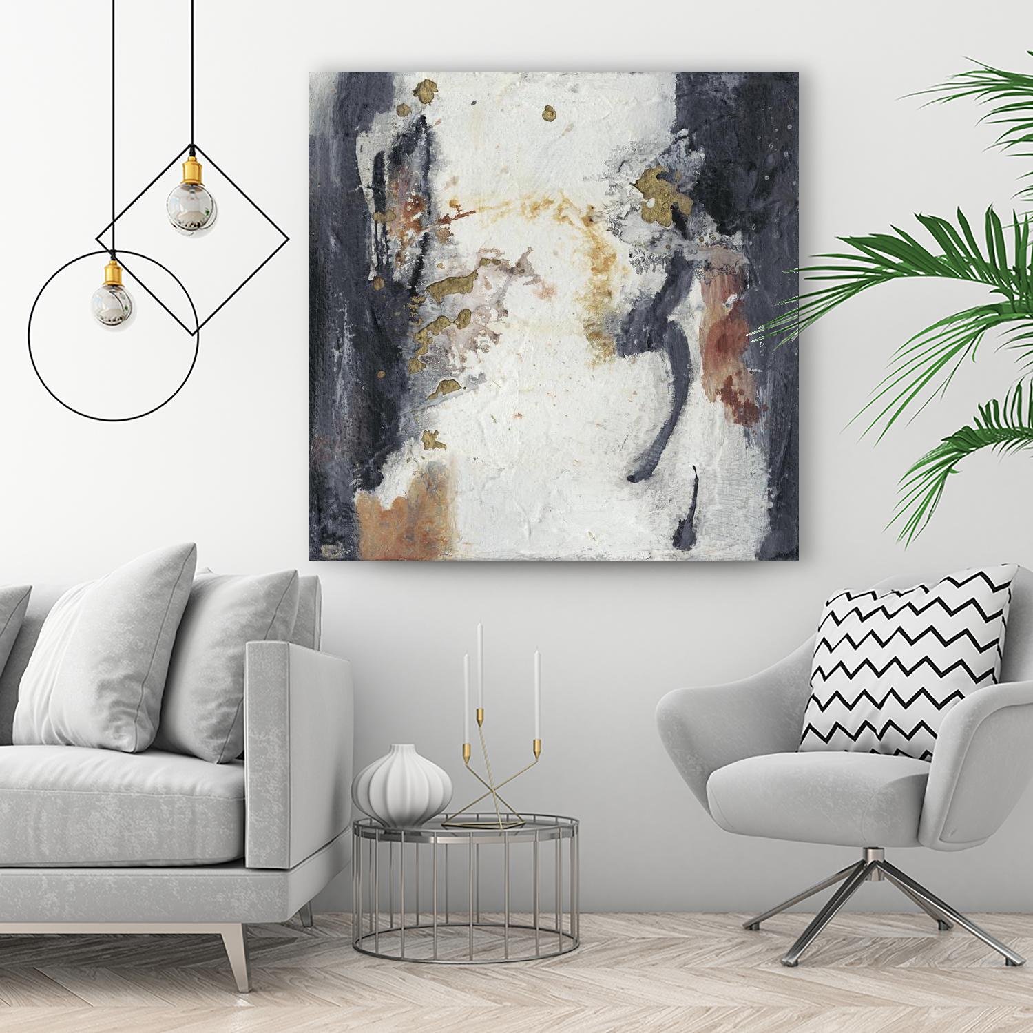 Oriental Garden II by Joyce Combs on GIANT ART - abstract