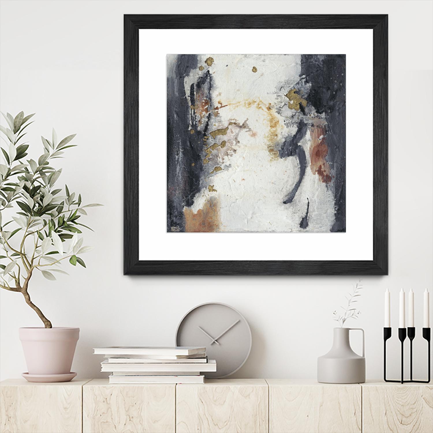 Oriental Garden II by Joyce Combs on GIANT ART - abstract