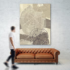 Spiral Gesture I by June Erica Vess on GIANT ART - brown abstract