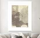 Spiral Gesture II by June Erica Vess on GIANT ART - brown abstract