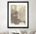 Spiral Gesture II by June Erica Vess on GIANT ART - brown abstract