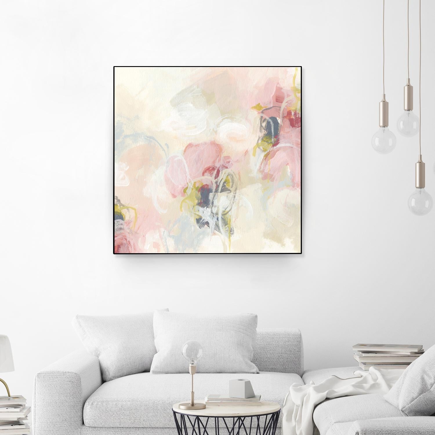 Cherry Blossom II by June Erica Vess on GIANT ART - pink abstract