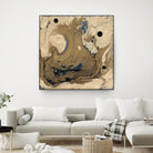 Mojave I by Alicia Ludwig on GIANT ART - brown abstract