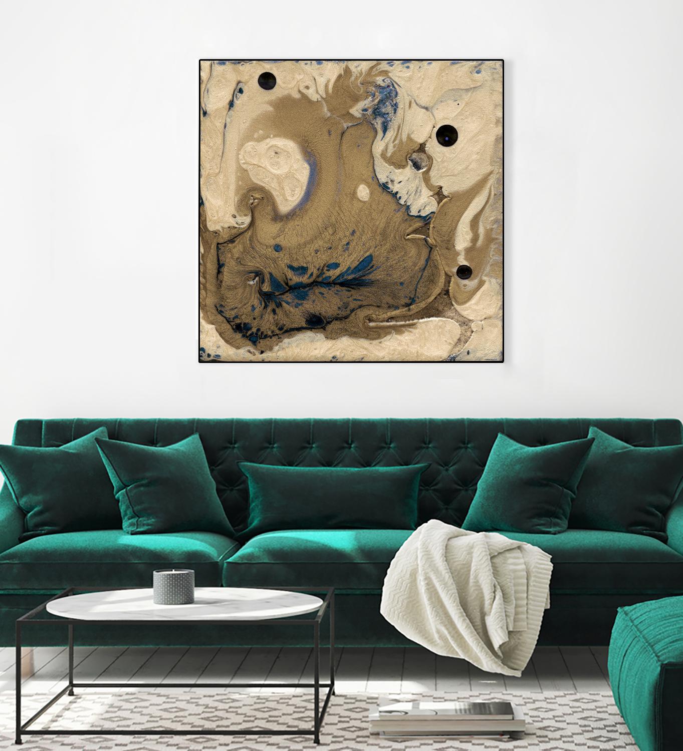 Mojave I by Alicia Ludwig on GIANT ART - brown abstract