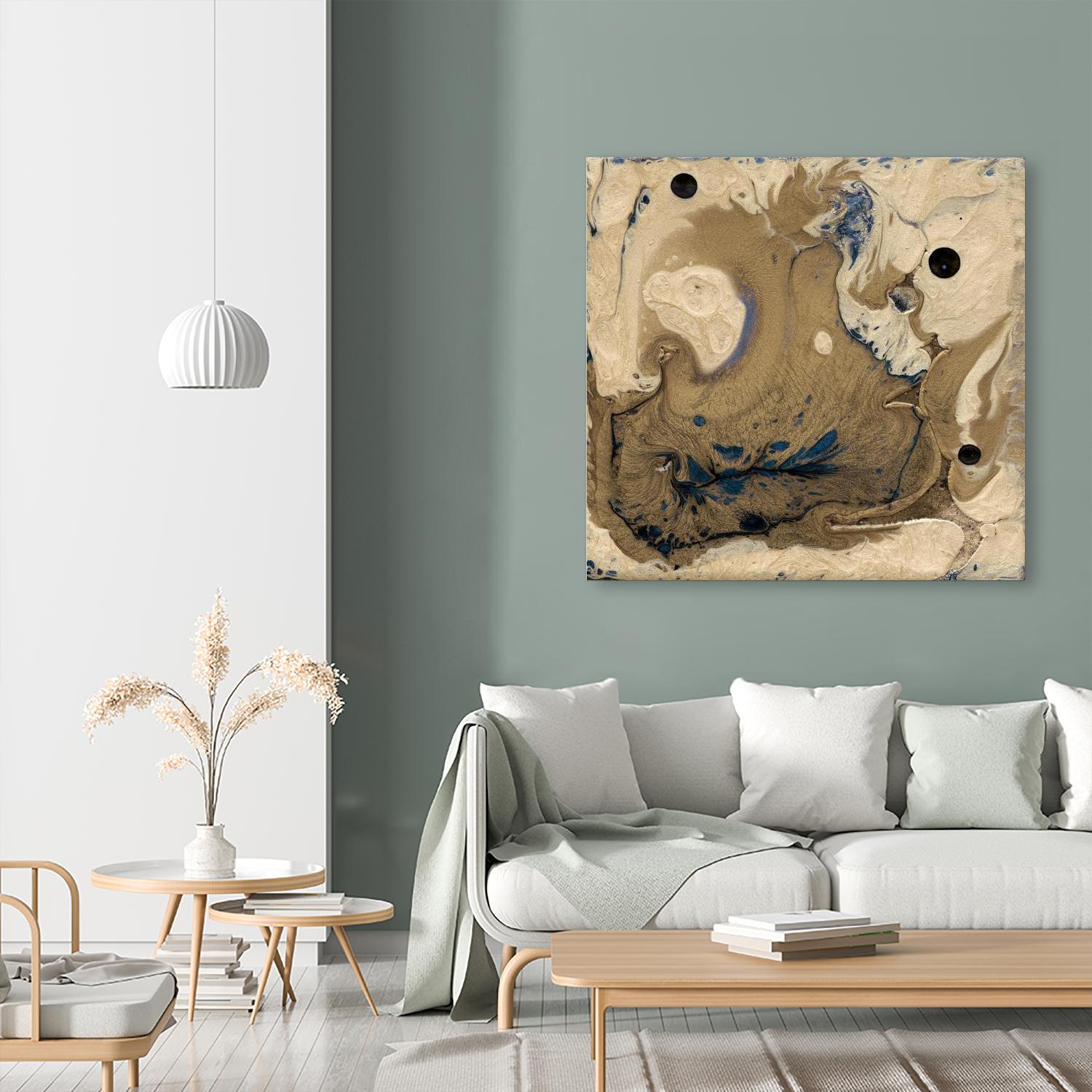 Mojave I by Alicia Ludwig on GIANT ART - brown abstract