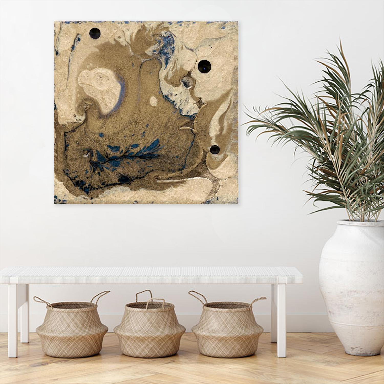 Mojave I by Alicia Ludwig on GIANT ART - brown abstract