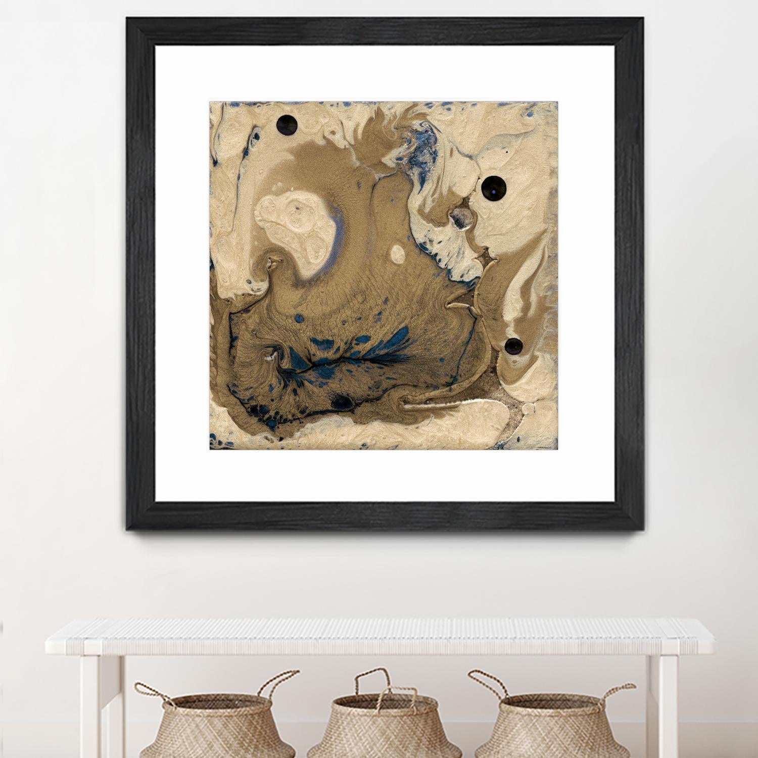 Mojave I by Alicia Ludwig on GIANT ART - brown abstract