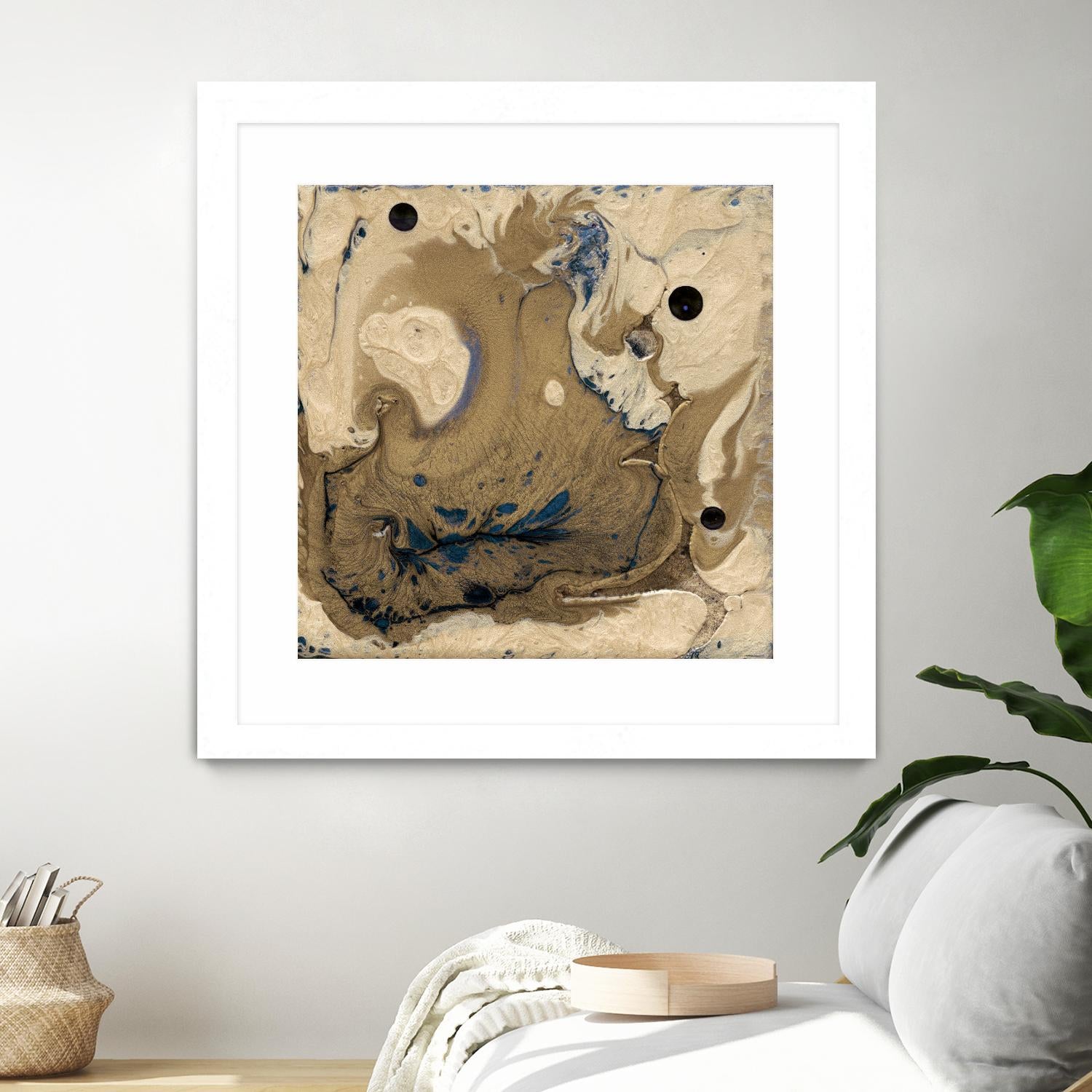 Mojave I by Alicia Ludwig on GIANT ART - brown abstract