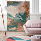 Coralline II by Alicia Ludwig on GIANT ART - red abstract