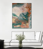 Coralline II by Alicia Ludwig on GIANT ART - red abstract