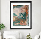 Coralline II by Alicia Ludwig on GIANT ART - red abstract