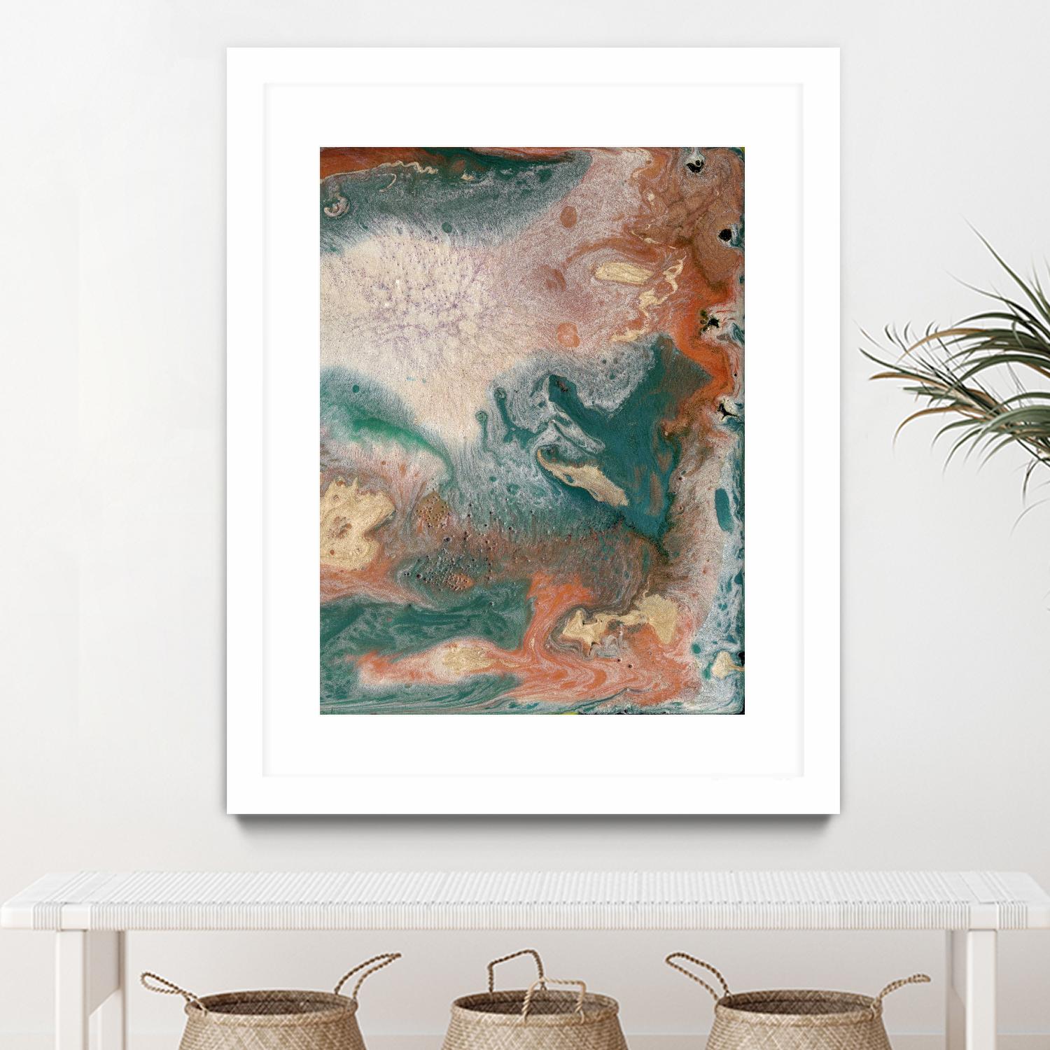 Coralline II by Alicia Ludwig on GIANT ART - red abstract