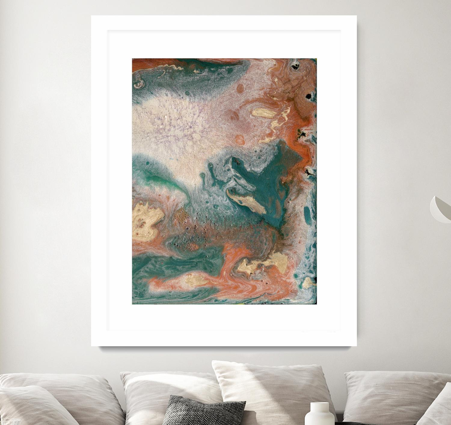 Coralline II by Alicia Ludwig on GIANT ART - red abstract