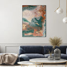 Coralline II by Alicia Ludwig on GIANT ART - red abstract