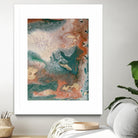 Coralline II by Alicia Ludwig on GIANT ART - red abstract