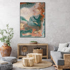 Coralline II by Alicia Ludwig on GIANT ART - red abstract