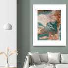 Coralline II by Alicia Ludwig on GIANT ART - red abstract