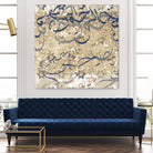 Arabic Abstract I by Jennifer Goldberger on GIANT ART - brown abstract