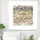 Arabic Abstract I by Jennifer Goldberger on GIANT ART - brown abstract