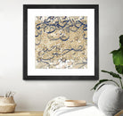 Arabic Abstract I by Jennifer Goldberger on GIANT ART - brown abstract