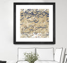 Arabic Abstract I by Jennifer Goldberger on GIANT ART - brown abstract