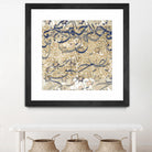 Arabic Abstract I by Jennifer Goldberger on GIANT ART - brown abstract