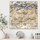 Arabic Abstract I by Jennifer Goldberger on GIANT ART - brown abstract