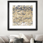 Arabic Abstract I by Jennifer Goldberger on GIANT ART - brown abstract