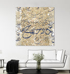 Arabic Abstract II by Jennifer Goldberger on GIANT ART - brown abstract