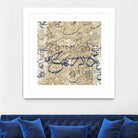Arabic Abstract II by Jennifer Goldberger on GIANT ART - brown abstract