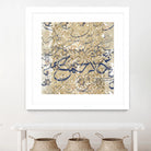 Arabic Abstract II by Jennifer Goldberger on GIANT ART - brown abstract