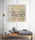 Arabic Abstract II by Jennifer Goldberger on GIANT ART - brown abstract