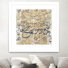 Arabic Abstract II by Jennifer Goldberger on GIANT ART - brown abstract