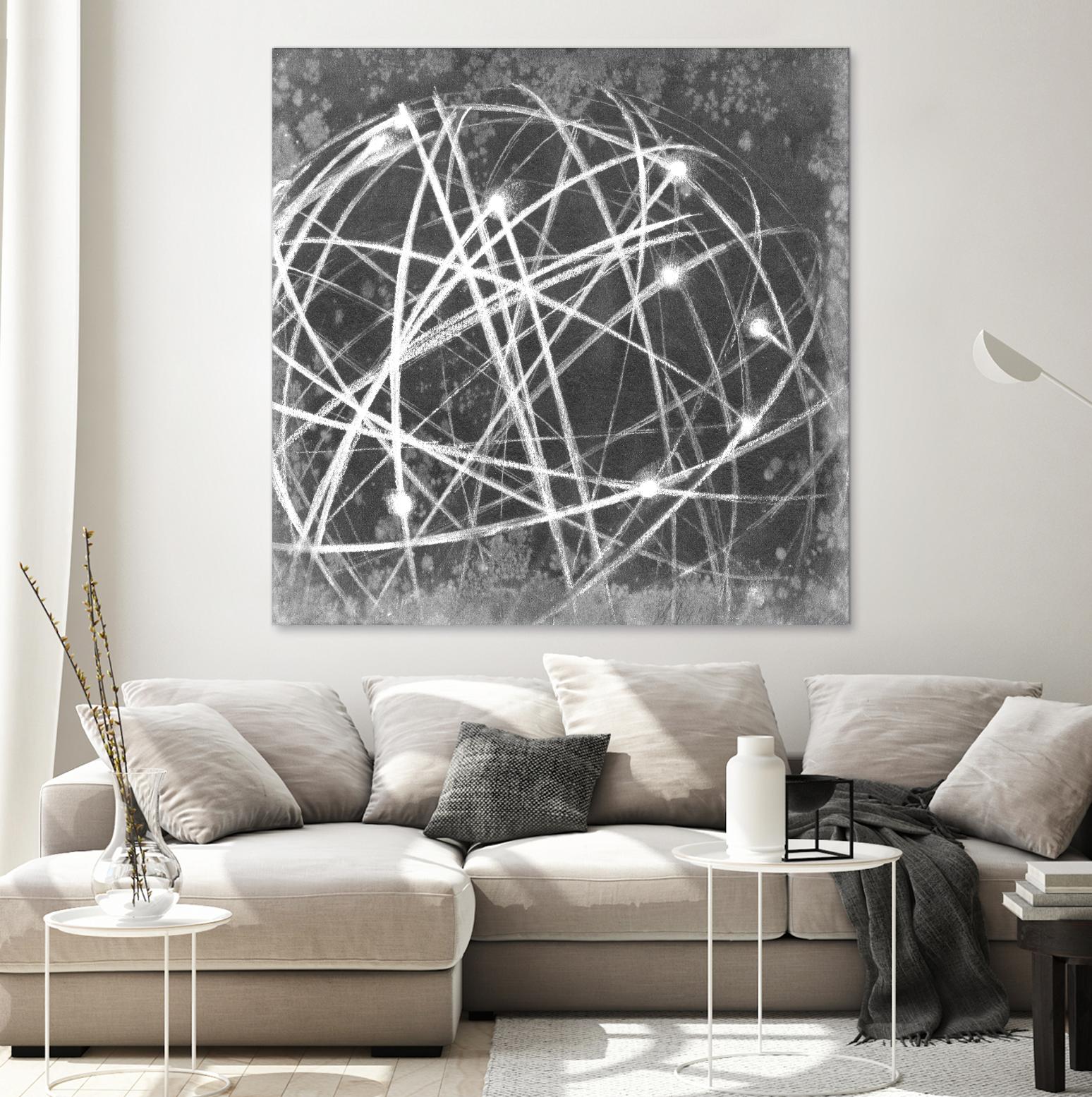 Interstellar I by Ethan Harper on GIANT ART - black abstract