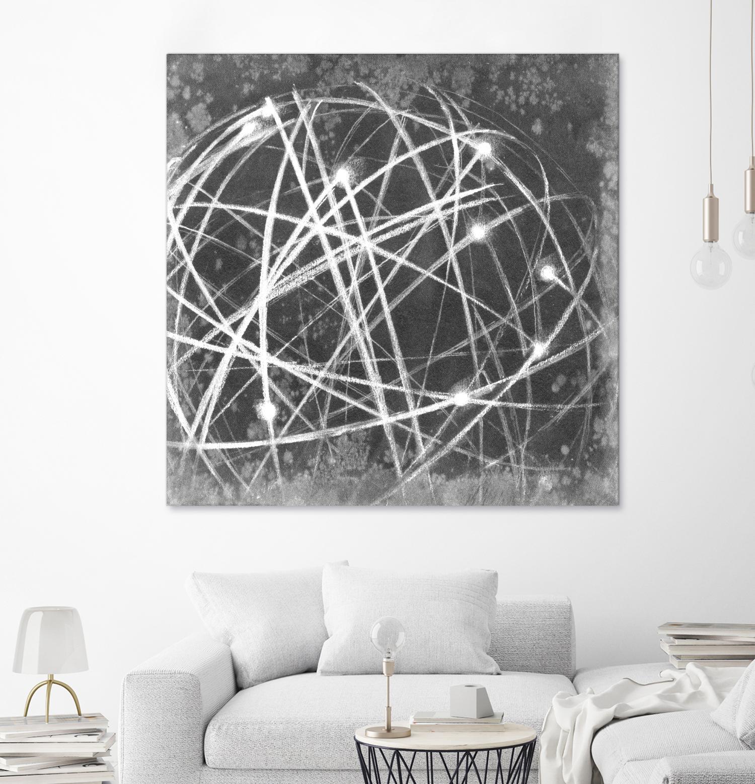 Interstellar I by Ethan Harper on GIANT ART - black abstract