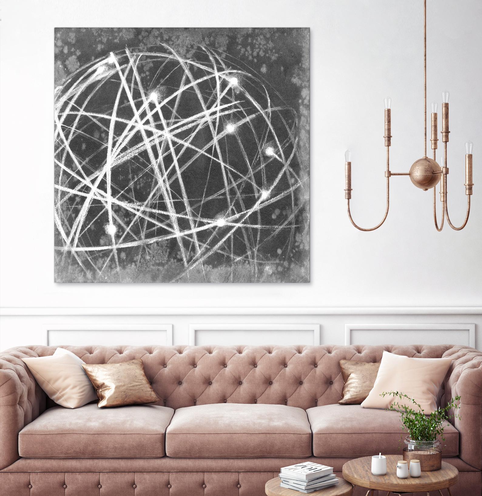 Interstellar I by Ethan Harper on GIANT ART - black abstract