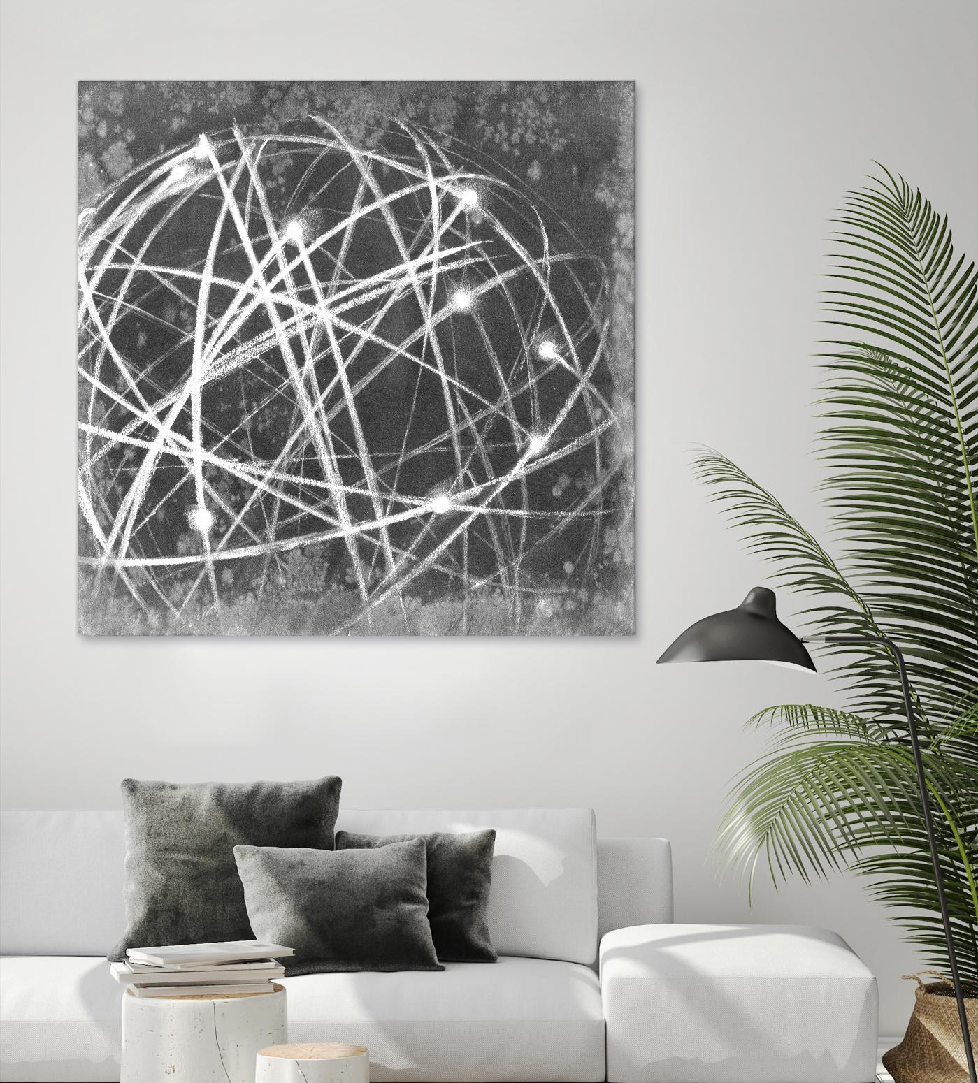 Interstellar I by Ethan Harper on GIANT ART - black abstract