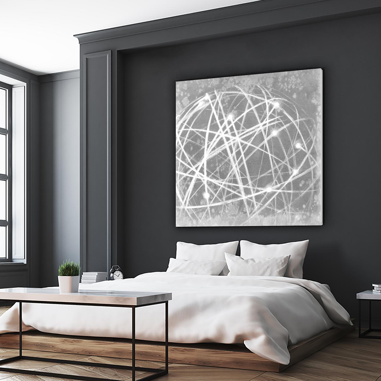 Interstellar I by Ethan Harper on GIANT ART - black abstract
