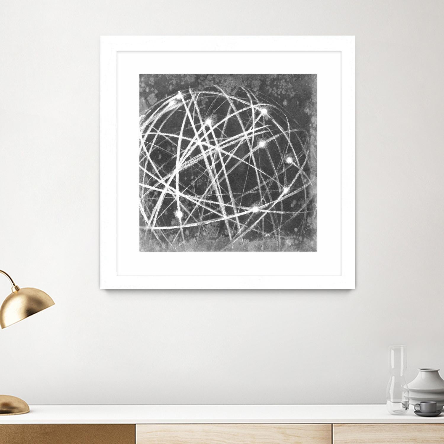 Interstellar I by Ethan Harper on GIANT ART - black abstract