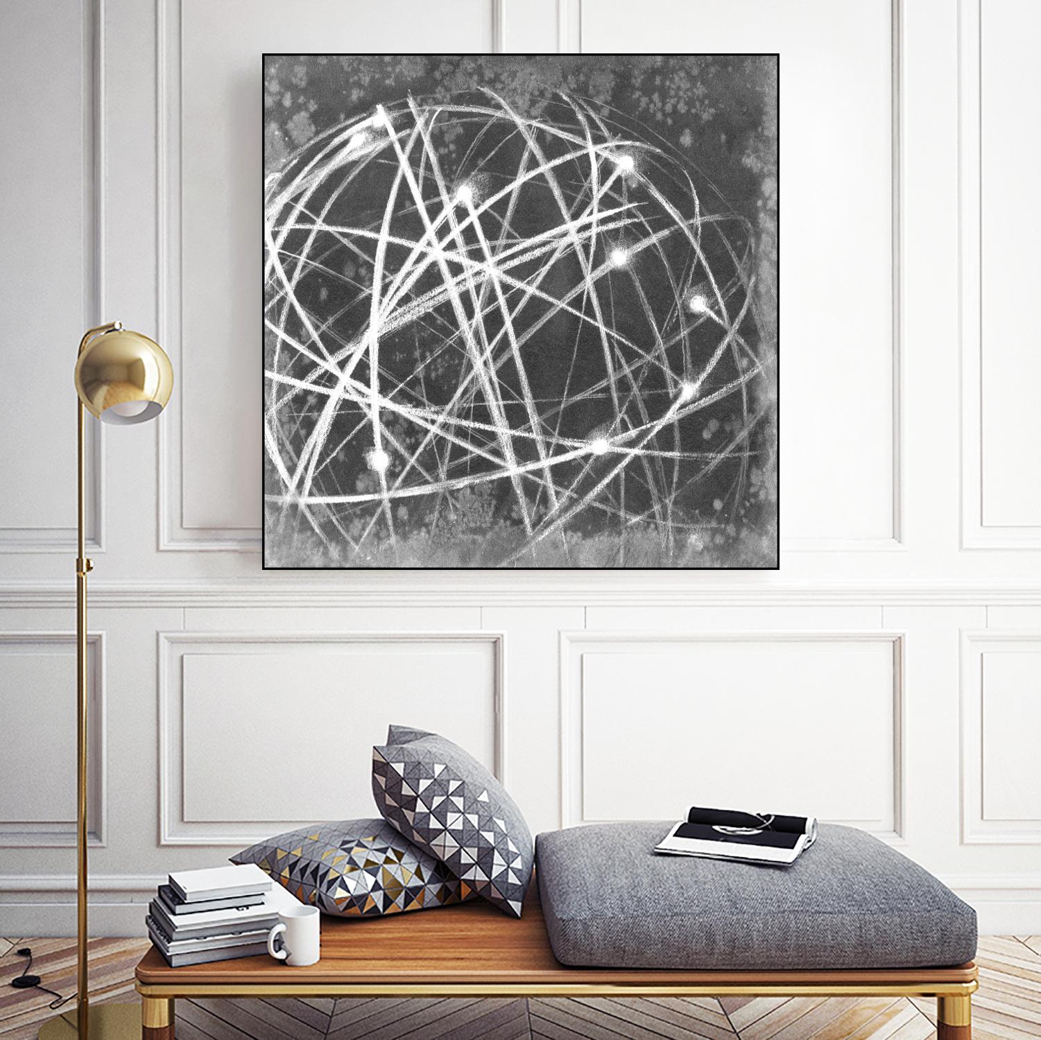 Interstellar I by Ethan Harper on GIANT ART - black abstract