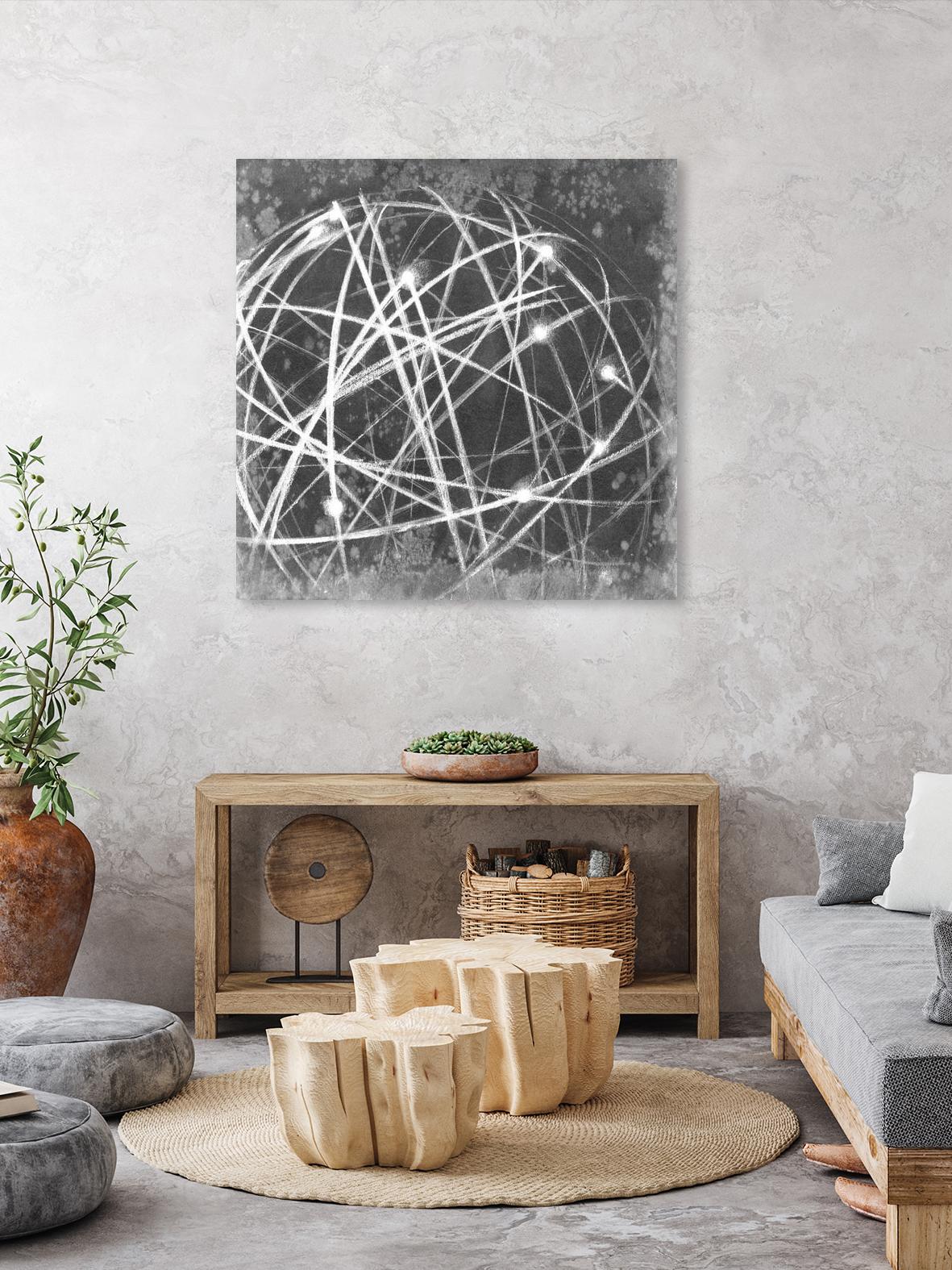 Interstellar I by Ethan Harper on GIANT ART - black abstract