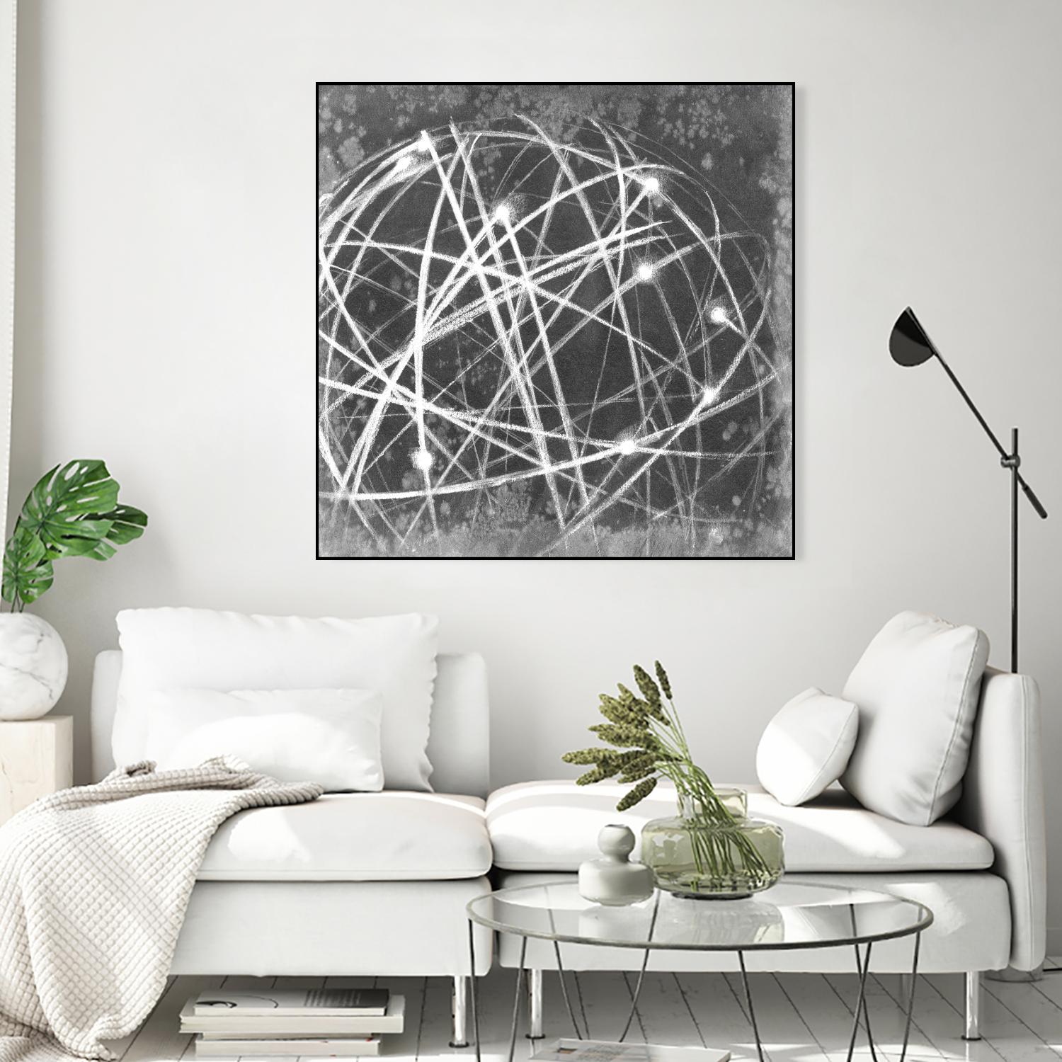 Interstellar I by Ethan Harper on GIANT ART - black abstract