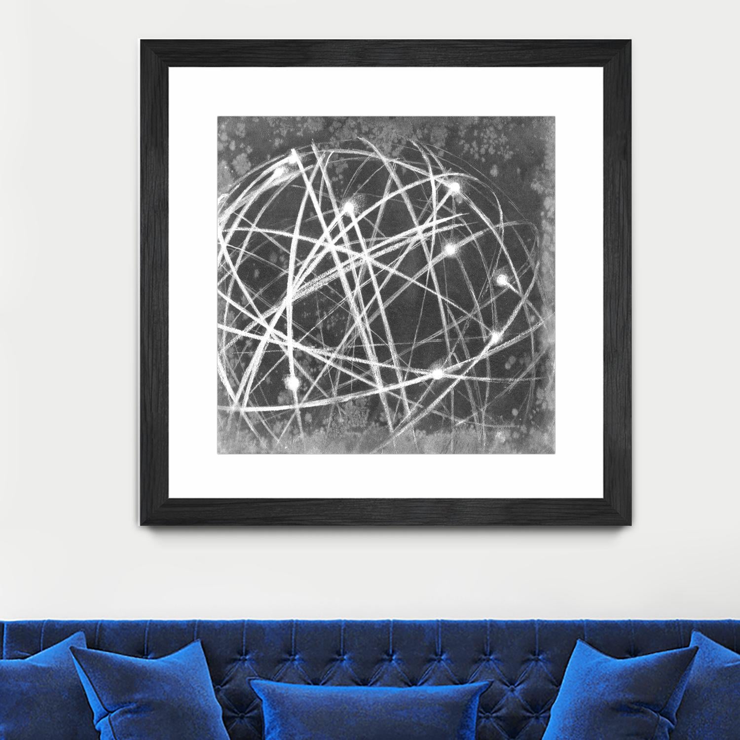 Interstellar I by Ethan Harper on GIANT ART - black abstract