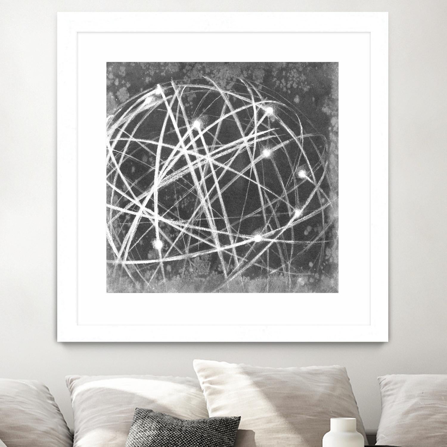 Interstellar I by Ethan Harper on GIANT ART - black abstract