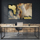 Overture by Sisa  Jasper on GIANT ART - gold abstract