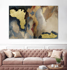 Overture by Sisa  Jasper on GIANT ART - gold abstract