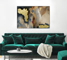 Overture by Sisa  Jasper on GIANT ART - gold abstract