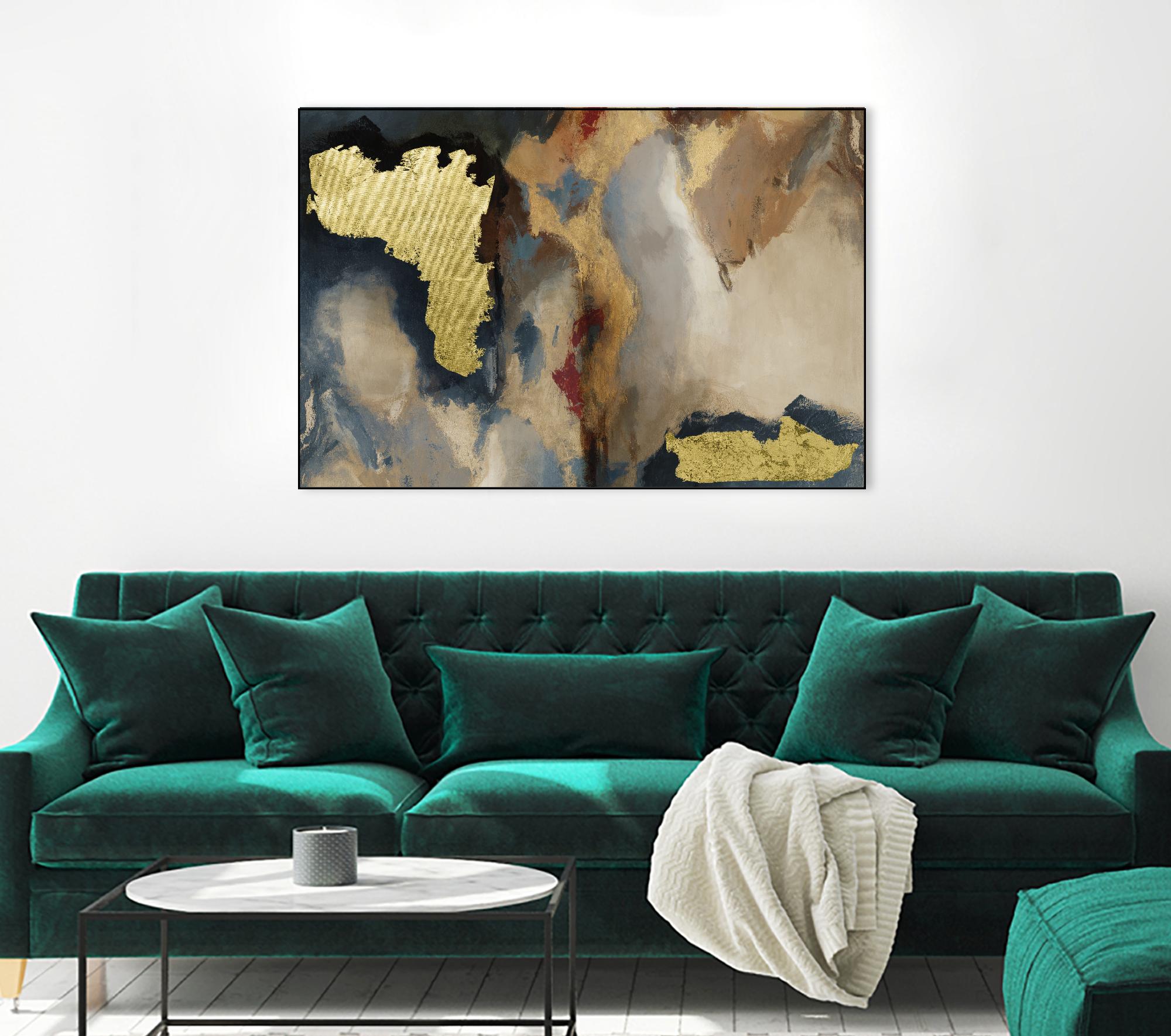 Overture by Sisa  Jasper on GIANT ART - gold abstract