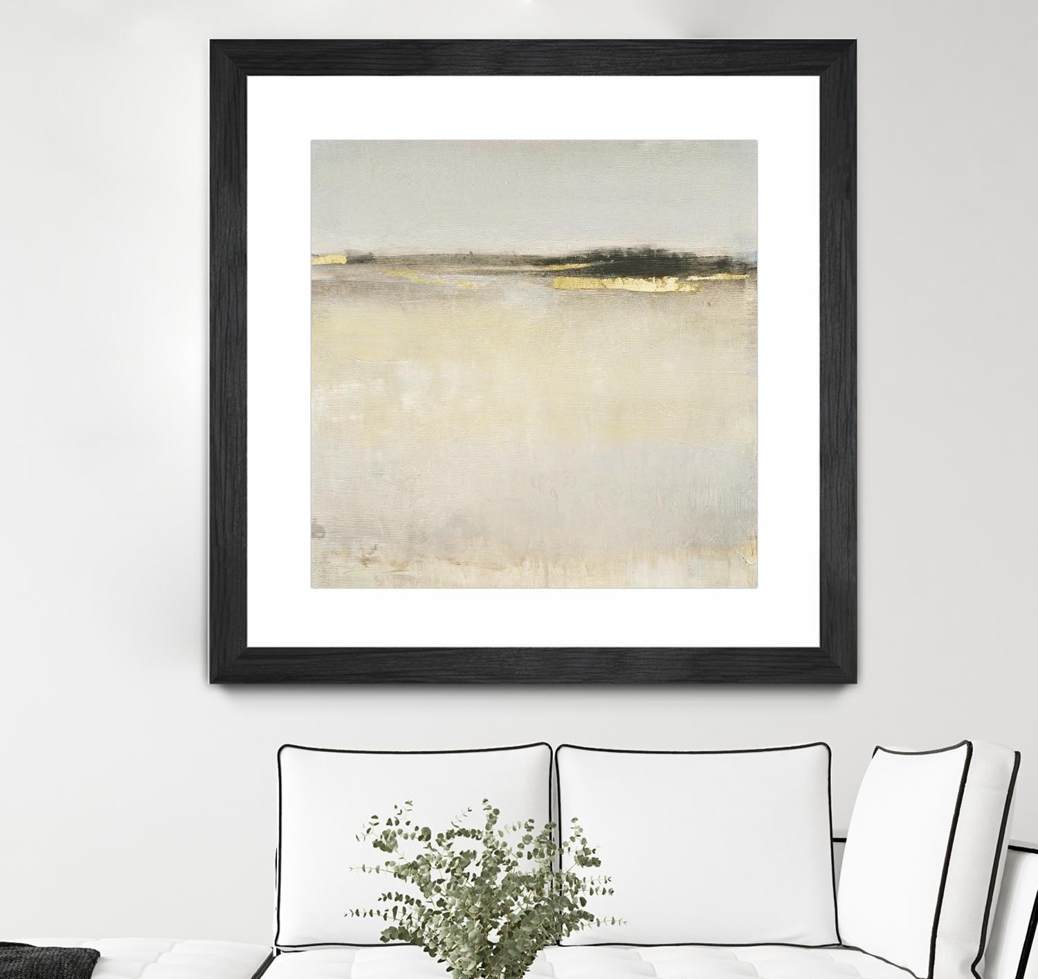 Embellished Subtle Scape I by Tim O'Tool on GIANT ART - gold abstract