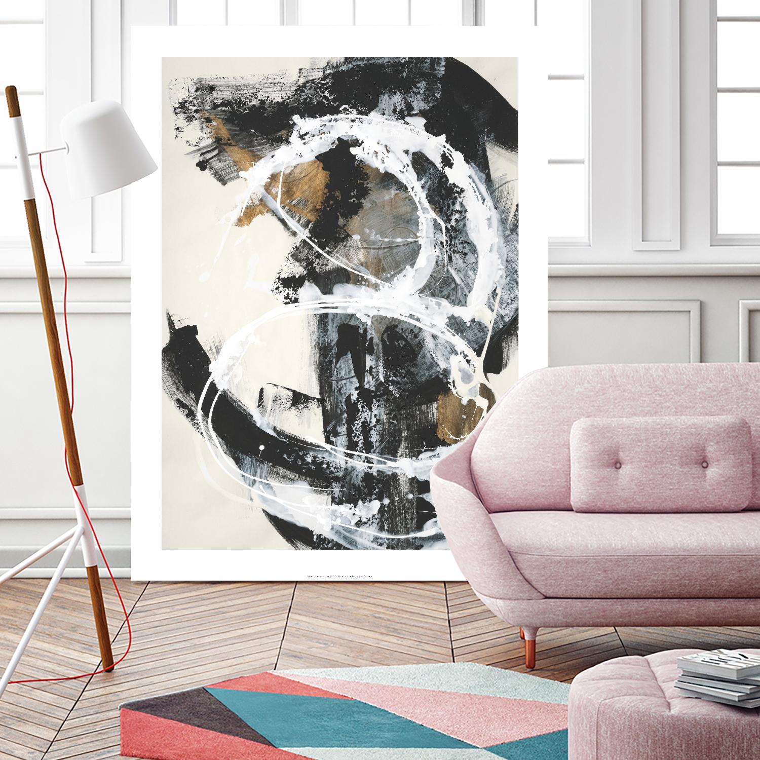 Nature's Winterland II by Joyce Combs on GIANT ART - white abstract abstract